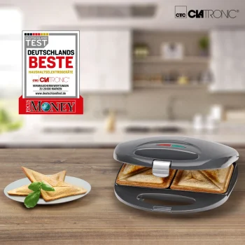 Clatronic Sandwich Toaster Gray ST 3477
