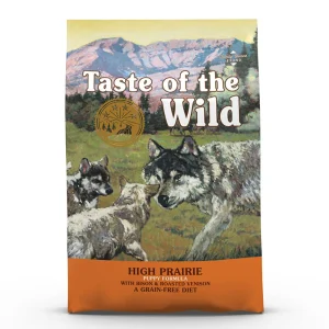 Taste Of The Wild Dog High Prairie Grain Free Puppy Food 2kg