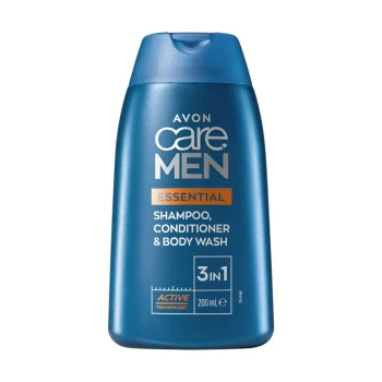 Avon Care Men Essential 3-in-1 Shampoo, Conditioner & Shower Gel