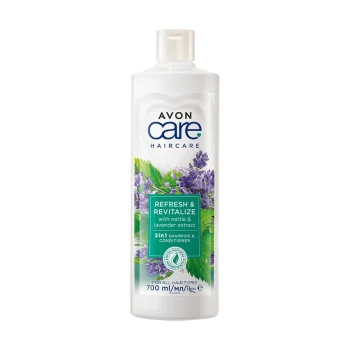 Avon Care 2-in-1 Shampoo & Conditioner with Nettle & Lavender Extracts 700 ML