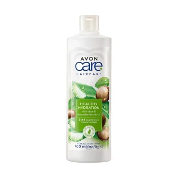 Avon Care Aloe Vera & Australian Hazelnut Oil 2-in-1 Shampoo & Conditioner 700 ML