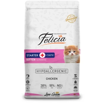 Felicia Low Grain Kitten Cat Food With Chicken 2kg