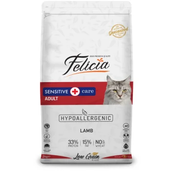 Felicia Low Grain Adult Cat Food With Lamb 2kg