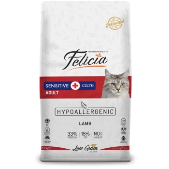 Felicia Low Grain Adult Cat Food With Lamb 12kg