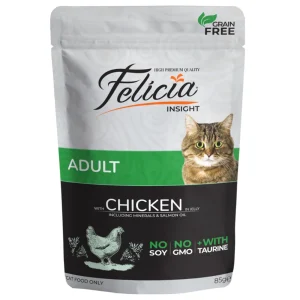 Felicia For Adult Cats With Chicken In Jelly 85gr