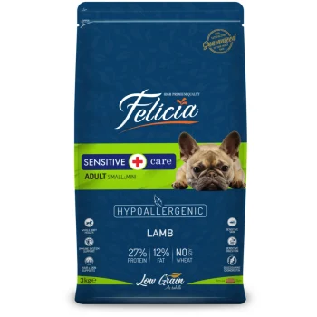 Felicia Low Grain Adult Dog Small-Mini Dog Food With Lamb 3kg