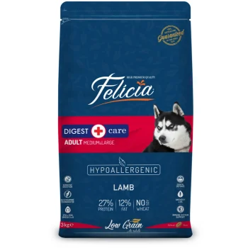 Felicia Low Grain Adult Medium-Large Dog Food With Lamb 3kg