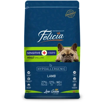 Felicia Low Grain Adult Dog Small-Mini Dog Food With Lamb 6kg