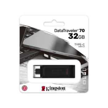 Kingston 32gb Usb-C 3.2 Gen1 Dt70/32gb Flash Disk Usb Memory