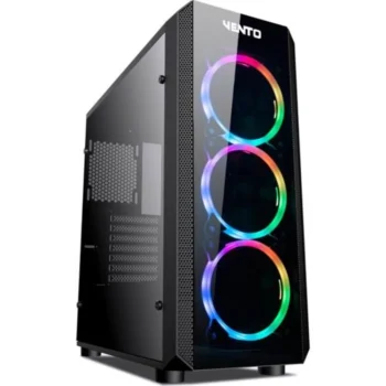 VENTO VG10F 3x120mm Mid TOWER TEMPERLİ CAMLI