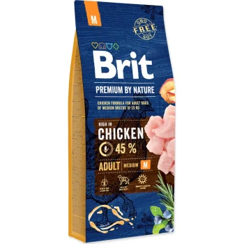 Brit Dog Premium by Nature Adult Chicken M 15kg