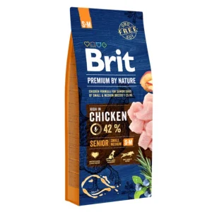 Brit Dog Premium by Nature Senior S/M 15kg
