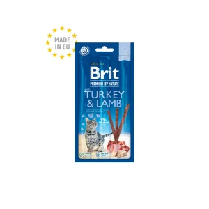 Brit Premium by Nature Cat Sticks with Turkey & Lamb (3 sticks)