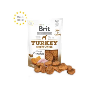 Brit Jerky Puppy-Turkey Meaty Coins 80 g