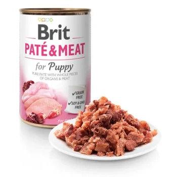 Brit Dog Care Pate & Meat Puppy 400g