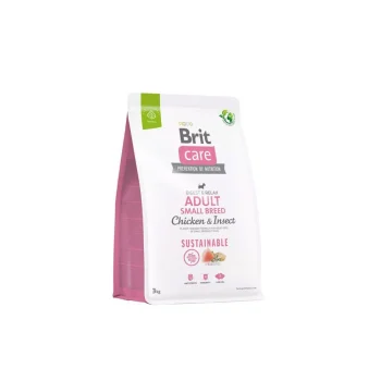 Brit Care Dog Sustainable Adult Small Breed Chicken & Insect 3kg