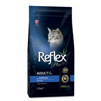 Reflex Plus Adult Cat Food With Salmon 1.5kg