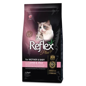 Reflex Plus Mother&Baby Adult Baby Cat Food Lamb Rice 1.5kg