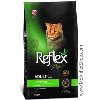 Reflex Plus Adult Cat Food Chicken 8kg