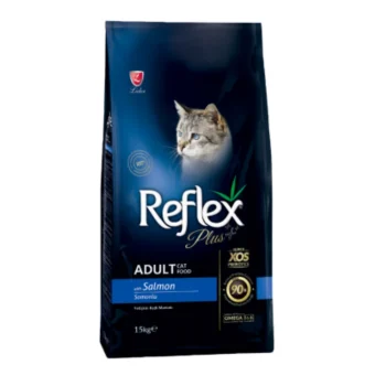 Reflex Plus Adult Cat Food With Salmon 15kg