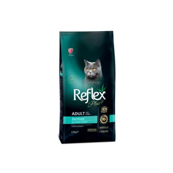Reflex Plus Sterilized Adult Cat Food With Chicken 15kg