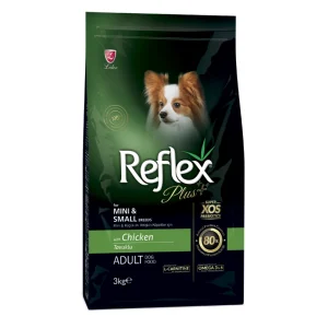 Reflex Plus Mini Small Breed Adult Dog Food With Chicken 3kg