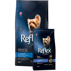 Reflex Plus Mini Small  Breed Adult Dog Food With Salmon 8kg