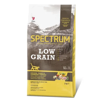 Spectrum Adult Cat Low Grain 36/16 Chicken-Turkey&Cranberry 2kg