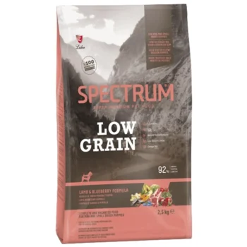 Spectrum Small Breed Puppy Dog Low Grain 34/20 Lamb&Blueberry 2.5kg
