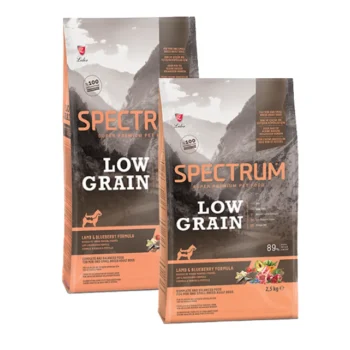 Spectrum Small Breed Adult Dog Low Grain 30/18 Lamb&Blueberry 2.5kg