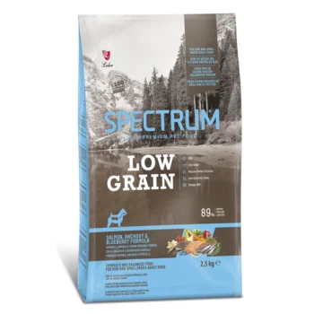 Spectrum Small Breed Adult Dog Low Grain 30/18 Salmon-Anchovy&Blueberry 2.5kg