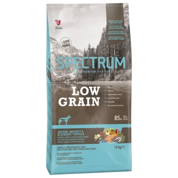 Spectrum M-L Breed Adult Dog Low Grain 28/14 Salmon-Anchovy&Blueberry 12kg