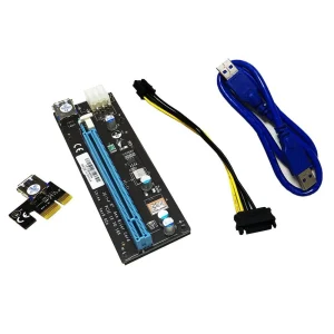 Riser Card Pci-E 1x To 16x 6 Pin Ver009s