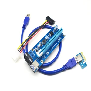 Riser Card Pci-E 1x To 16x 6 Pin Ver006