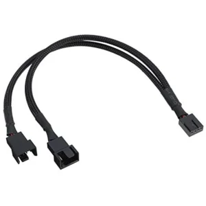 Cable 4 Pin Fan Power Splitter To 1 X 3 Pin + 1 X 4pin Power Pin