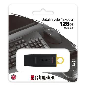 Kingston 128gb Usb 3.2 Gen1 Data Traveler Dtx/128gb Flash Disk Usb Memory