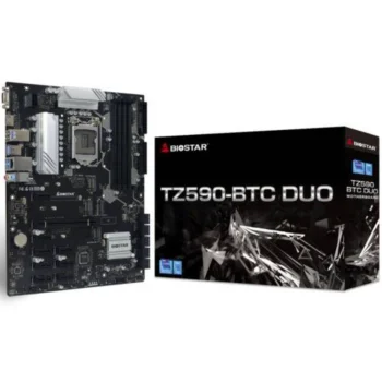 Biostar Z590-Btc Duo Ddr4 Lga1200 Motherboard