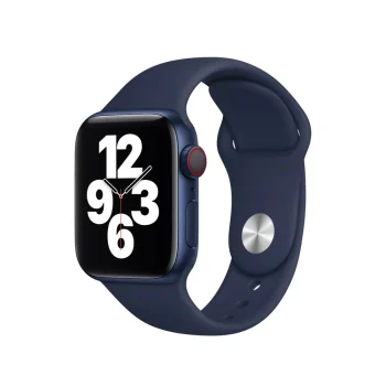 Cord for Apple Watch 42/44/45mm Lacivert Silicon Zr-Slk-39