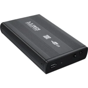 External Hdd Box 3.5 "Usb 2.0 Sata Black