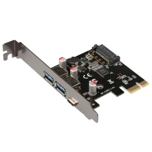 Pci-Exp Card Usb 3.0 2 Port Type-C Usb3.1 1 Port