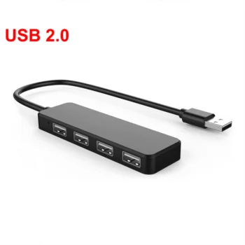 Usb Multiplier Ultra Slim Usb 2.0 Hub 4 Ports