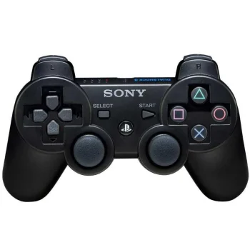 Sony-Equavilent Ps3 Dualshock Game Console Controller Black