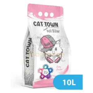 Cat Town Clumping Cat Litter Baby Powder 10lt