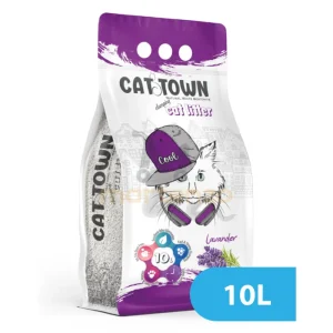 Cat Town Clumping Cat Litter Lavender 10lt