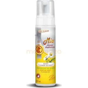 Mio Foam Pet Shampoo Dry Clean, Daisy Flower Extract