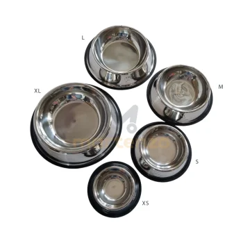 Antislip Stainless Steel Bowl - S
