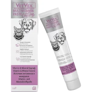 Vetvex Multivitamin Paste for Cat and Dog, Vitamin Mineral Source 100gr