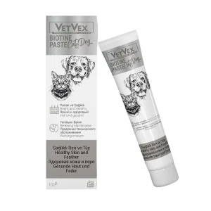 Vetvex Biotine Paste Cat and Dog, Healthy Skin and Feather 100gr