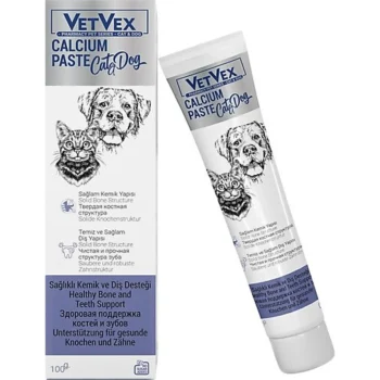 Vetvex Calsium Paste Cat and Dog, Healthy Bone and Teeth Support 100gr