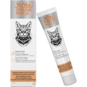 Vetvex Sterilized Paste Special Formula for Neutered Cats Immune Support 100gr